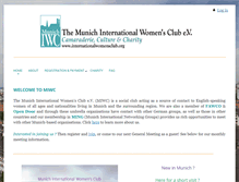 Tablet Screenshot of internationalwomensclub.org